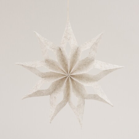 Ozdoba świąteczna Nivalis I ecru 50 cm boże narodzenie, święta, świąteczne, ecru, 50x5 cm