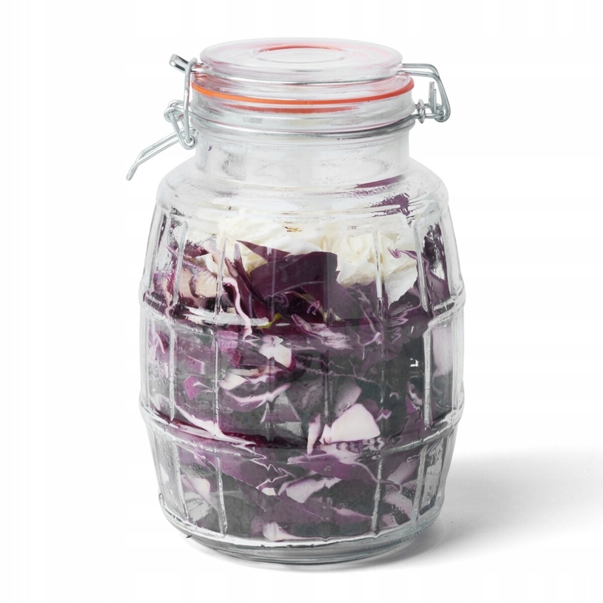 2,8 L beczka słoik na ogórki weki przetwory jedzenie kapusta soki szklany