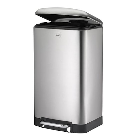 Kosz na śmieci 30 l (stal matowa) Davino Kela
