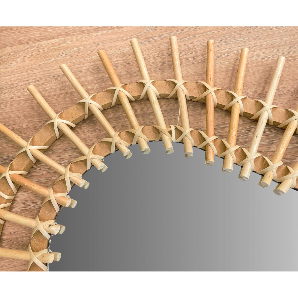 LUSTRO ŚCIENNE BOHO 57CM QDJ5749