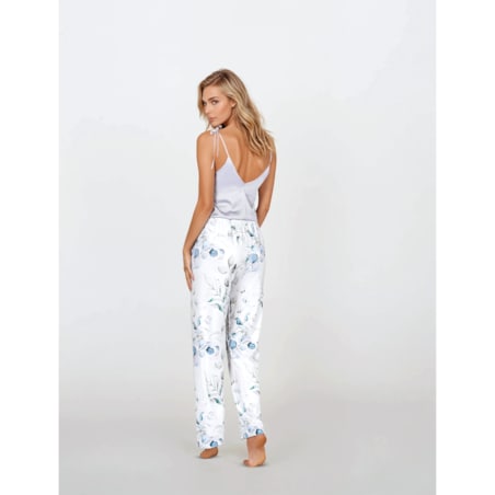 Piżama Camila Silver-Off White, L