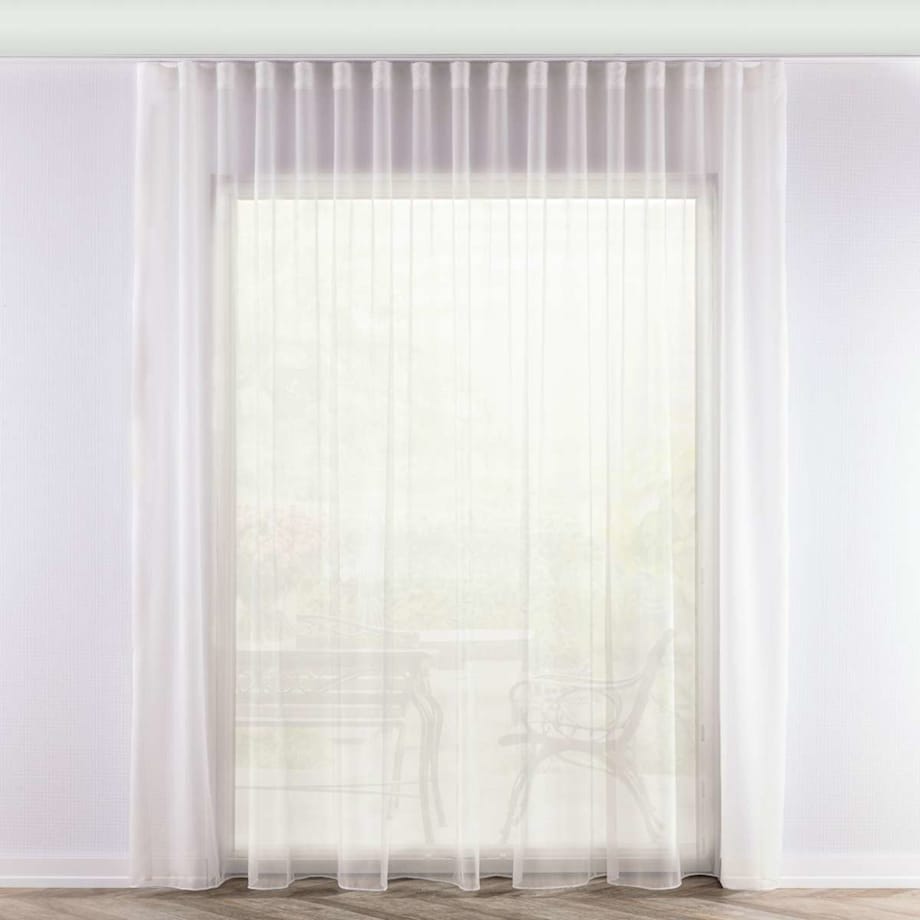 Firana na taśmie wave 300x265 ecru natural look