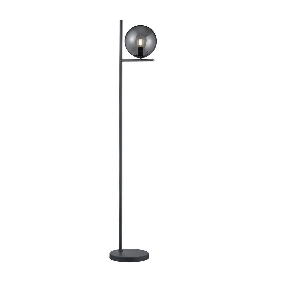 Lampa podłogowa Trio NYXIS DL142402000 nowoczesna stojąca do salonu sypialni czarna