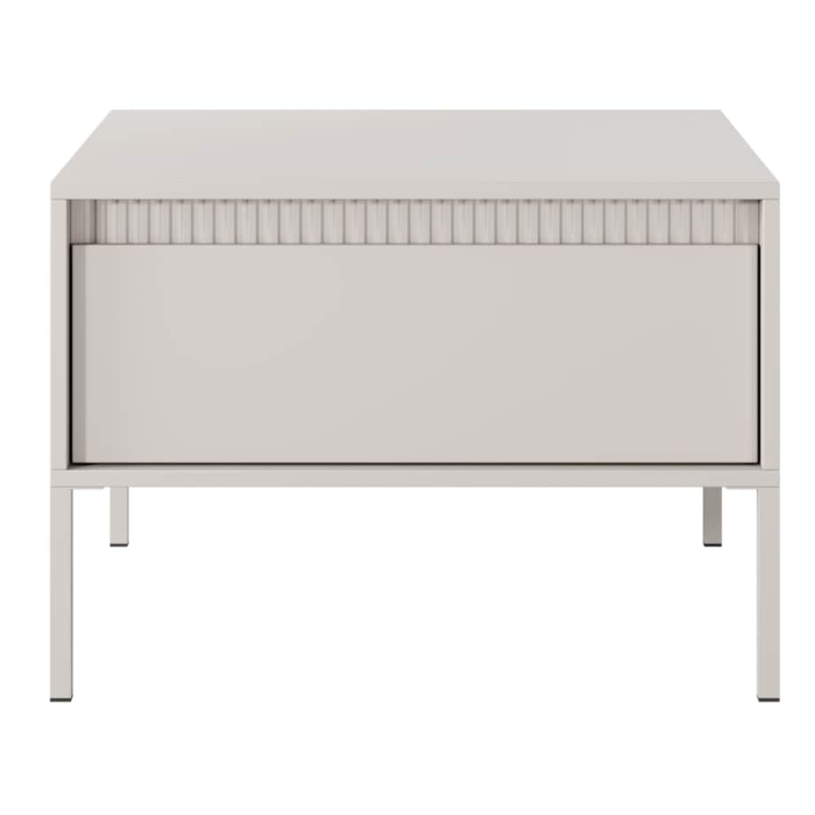 Stolik kawowy 1S ENSO beżowy na stylowych nóżkach