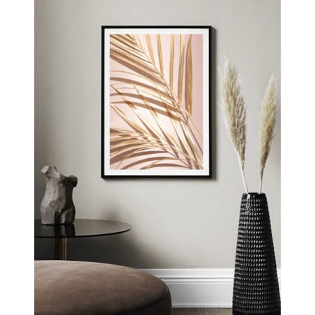 Poster Story, Plakat, Obraz - Złota Palma No1, wymiary 30 x 42 cm