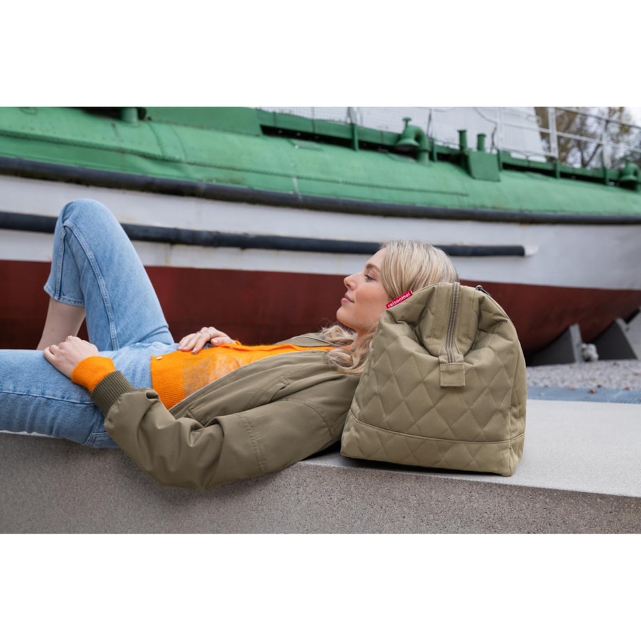 Torba ALLROUNDER L, rhombus olive
