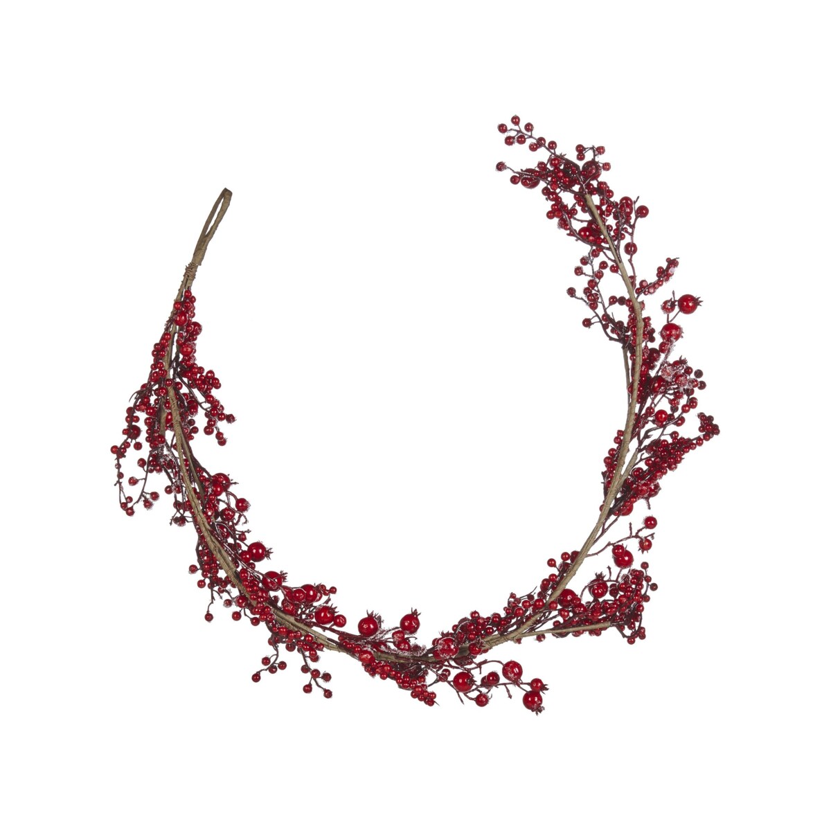 Świąteczna girlanda 150 cm czerwona TARIFA