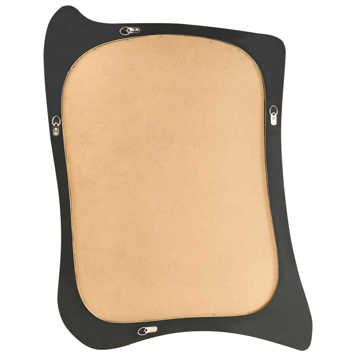 Lustro ścienne CONCARNEAU 85 cm 94 cm Złoty