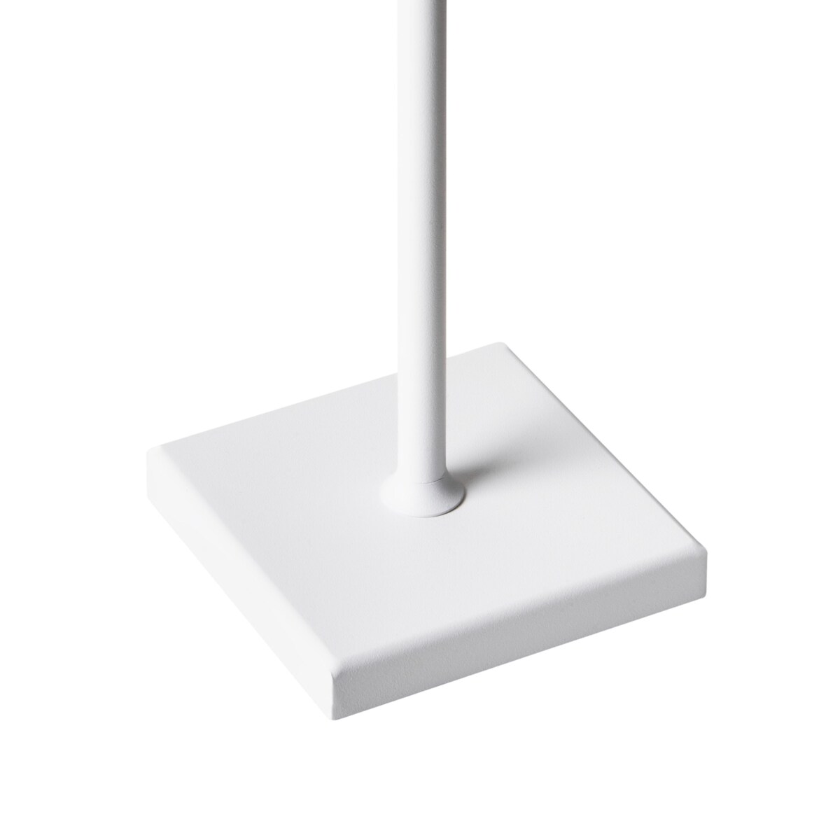 Bezprzewodowa lampa stołowa metalowa biała VALIRA