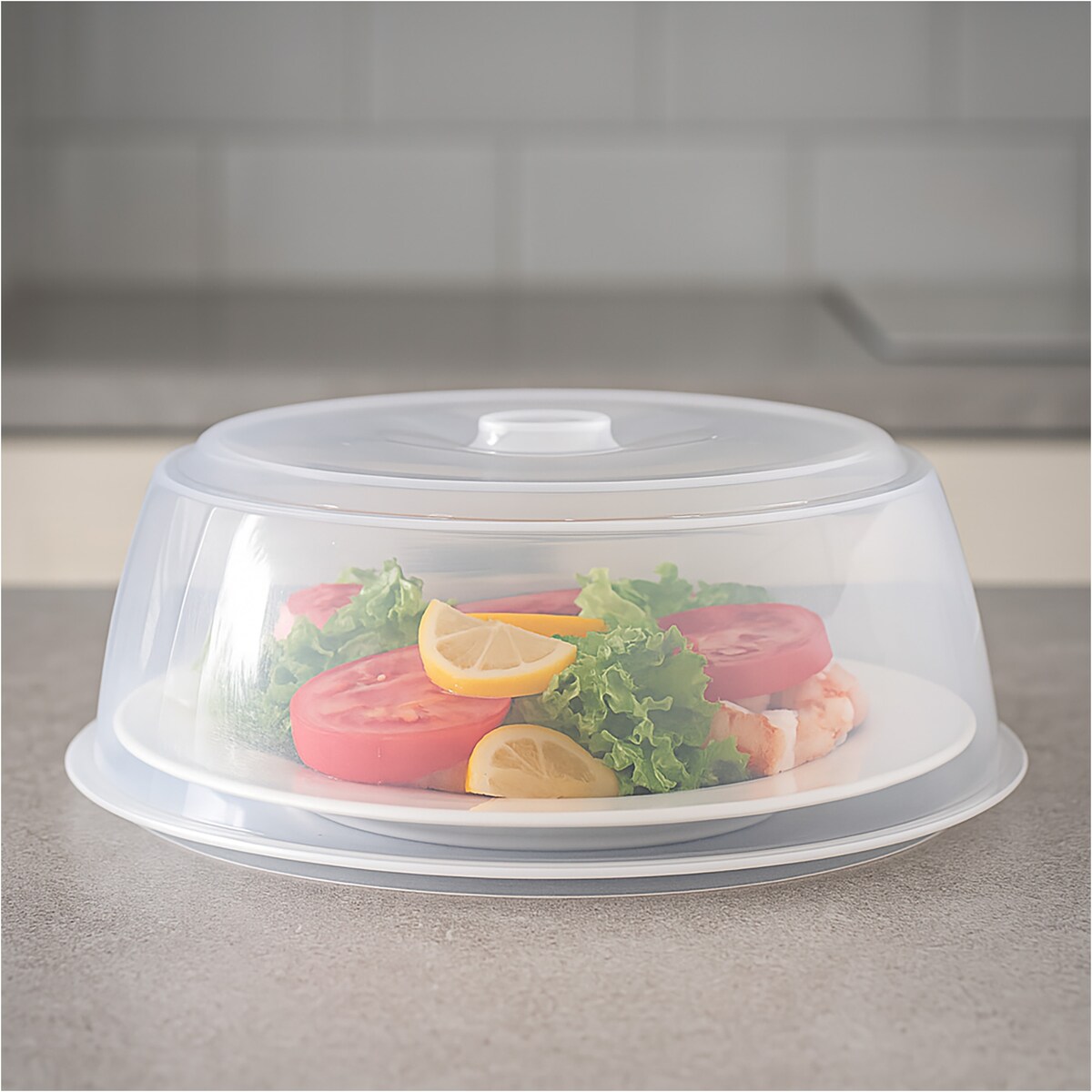 Pokrywa Do Mikrofalówki Przykrywka Do Odgrzewania Jedzenia 24,5Cm