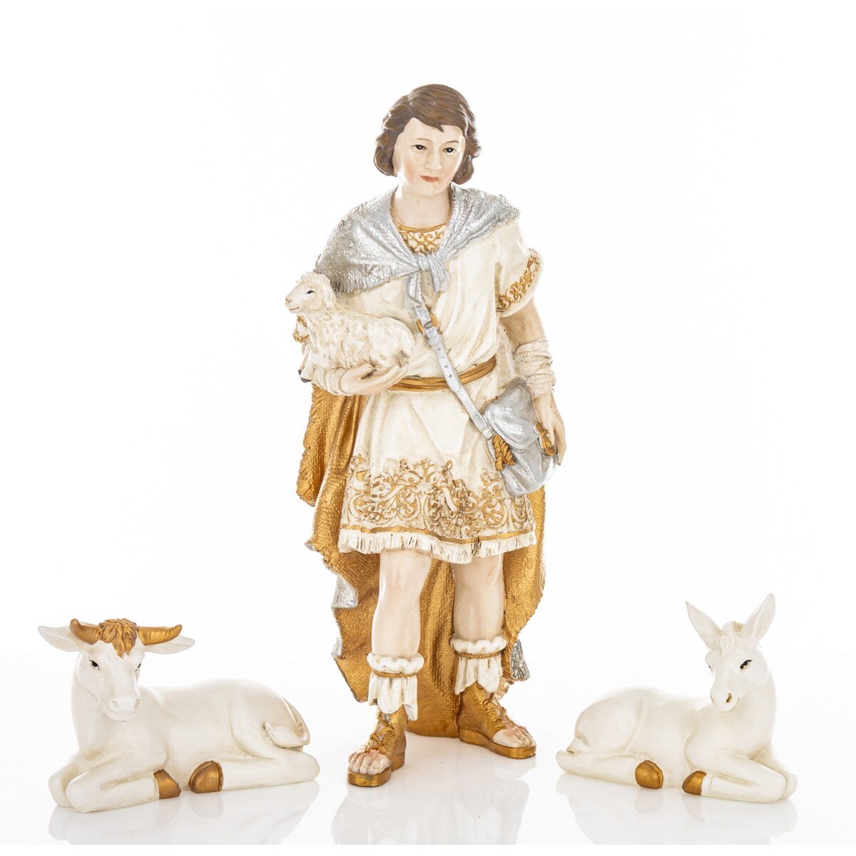 Dekoracja - szopka NATALE 9 postaci, 26x60x28 cm