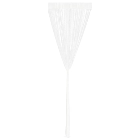 vidaXL Zasłony sznurkowe, 2 sztuki, 140 x 250 cm, białe