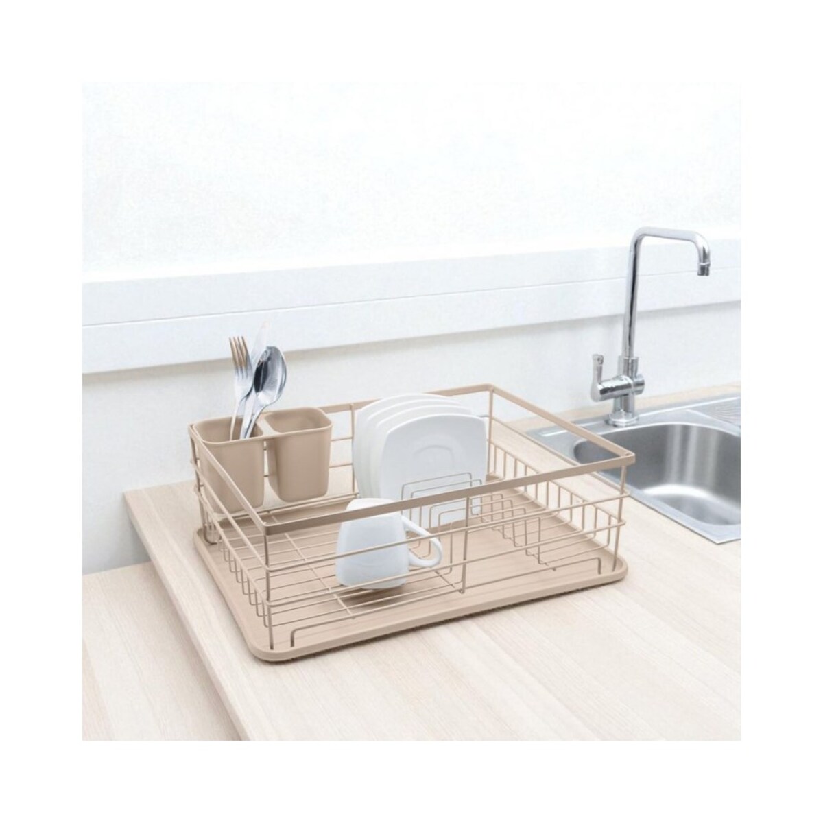 Brunbeste suszarka do naczyń z ociekaczem i tacą 63254