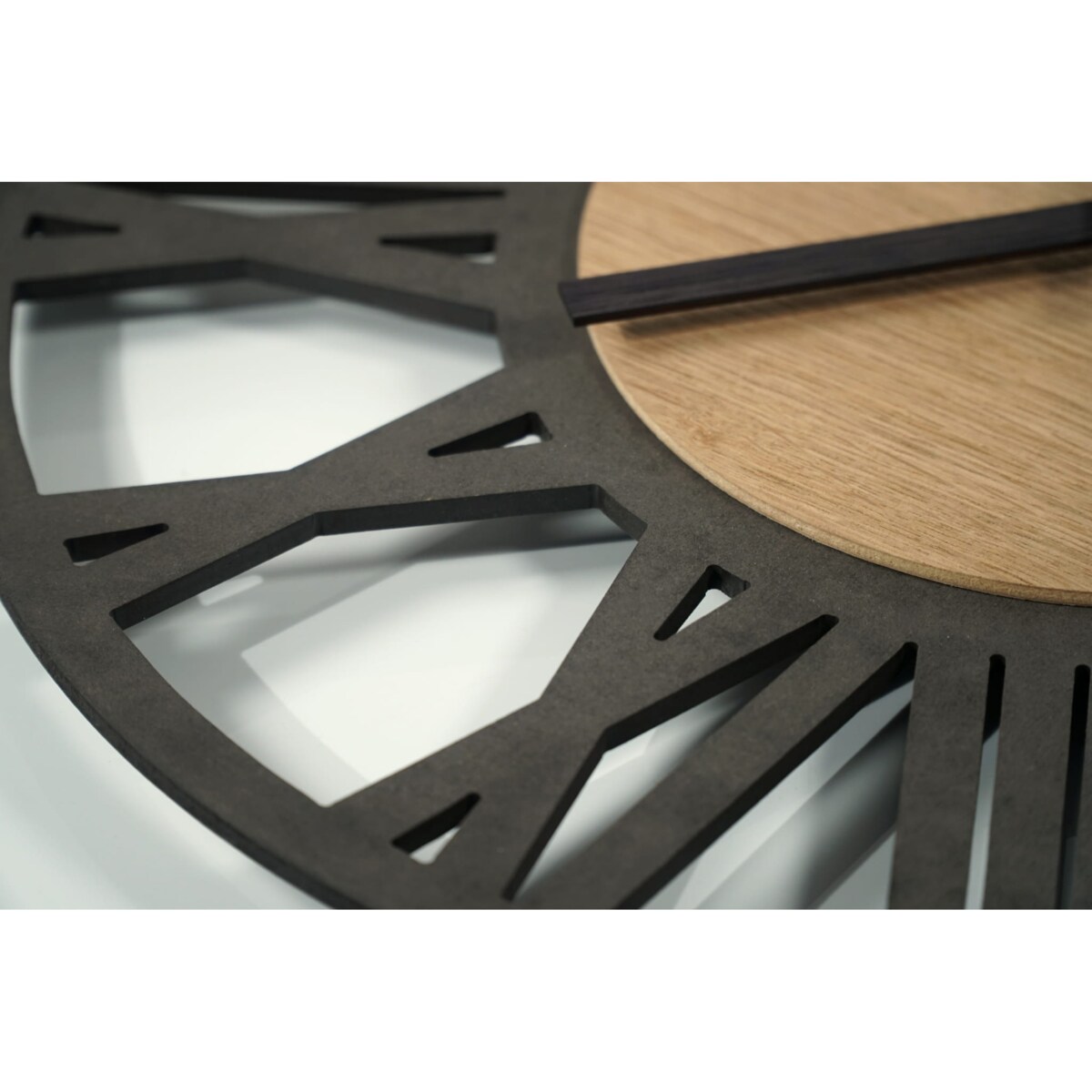 Zegar ścienny Loft Adulto 50cm czarny