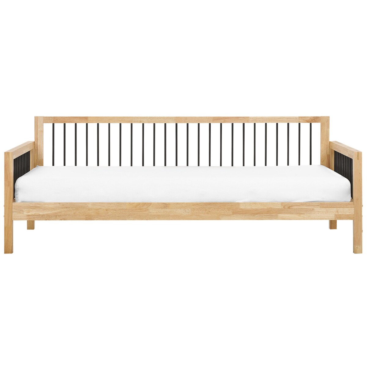Łóżko dzienne Drewno TRICOT 90 x 200 cm Jasnobrązowy