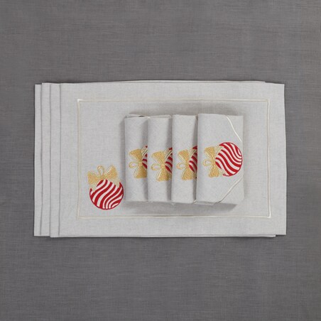 Serwetki Christmas Bauble Mirha - 6 sztuk