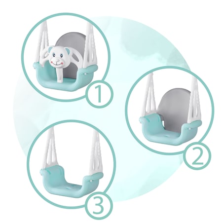 Huśtawka dla dzieci ogrodowa domowa kubełkowa Ricokids