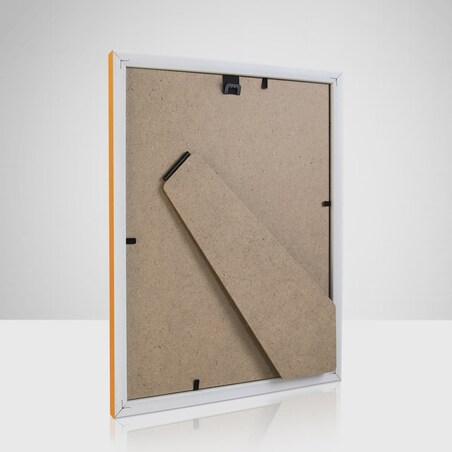 Ramka pomarańczowa, 15x21 cm, ramka na zdjęcie, Knor - pomarańczowe ramki do zdjęć i plakatów, ramki dla dzieci, neon