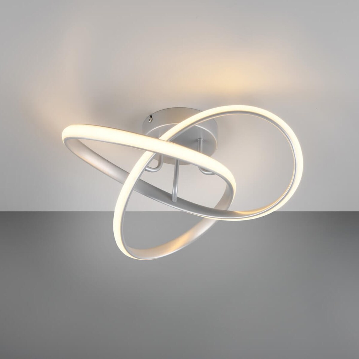 Przysufitowa lampa do salonu Meo R62101187 RL Light LED 15W 3000K srebrny