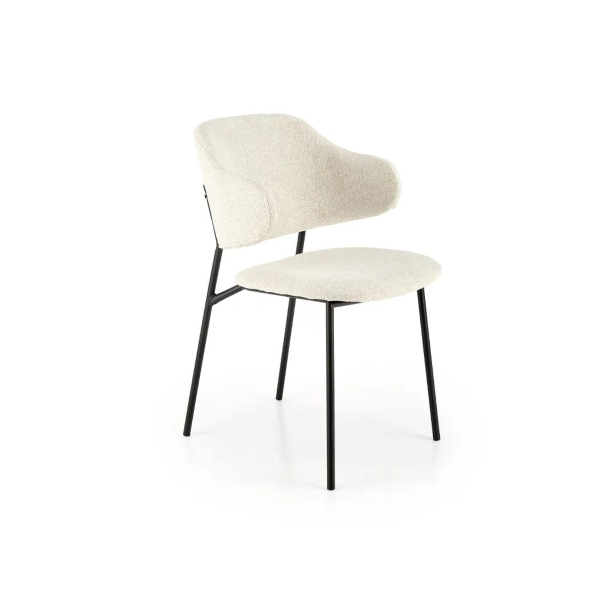 Krzesło tapicerowane K497 kremowe