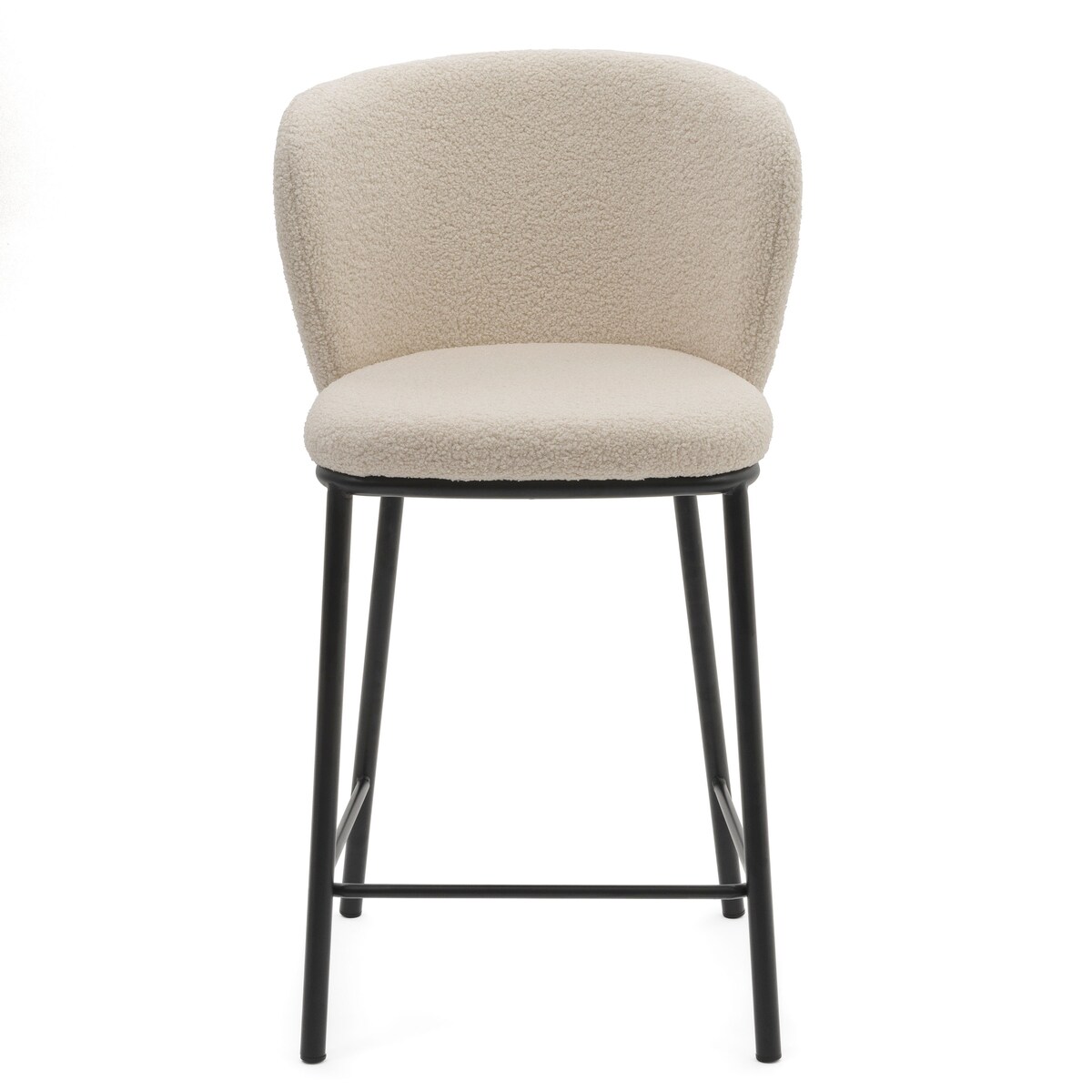 HOKER TAPICEROWANY BOUCLE TEDDY DO SALONU JADALNI BAROWY NOWOCZESNY BARI