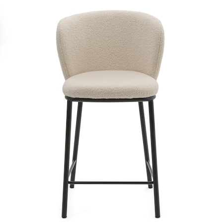 HOKER TAPICEROWANY BOUCLE TEDDY DO SALONU JADALNI BAROWY NOWOCZESNY BARI