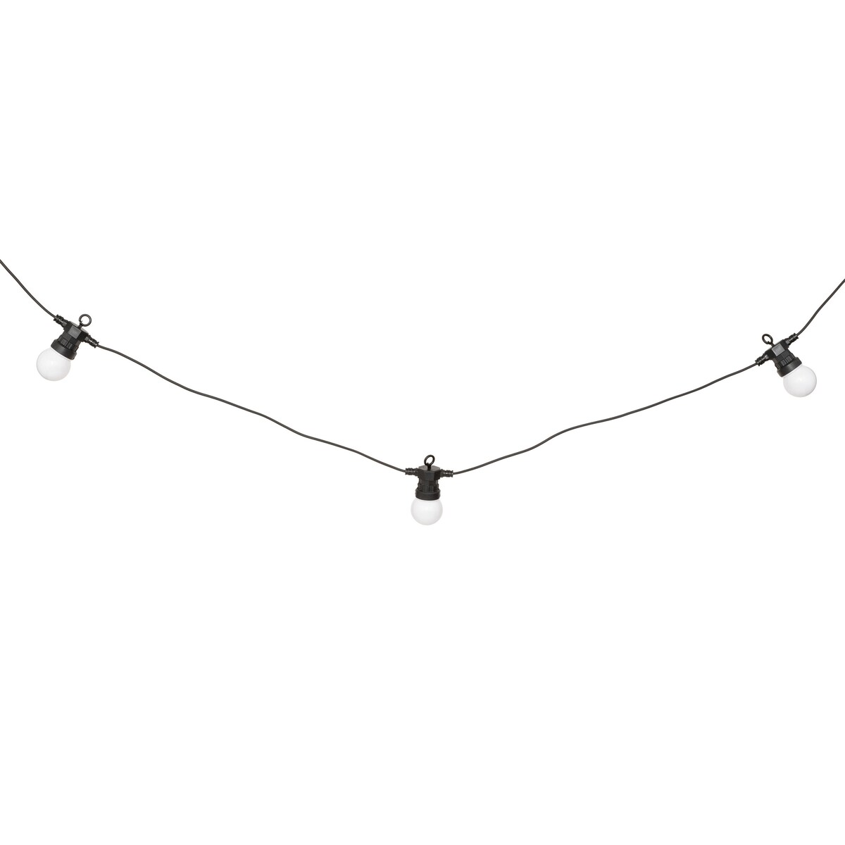 Girlanda solarna LED, SOA, 10 żarówek, 8 m