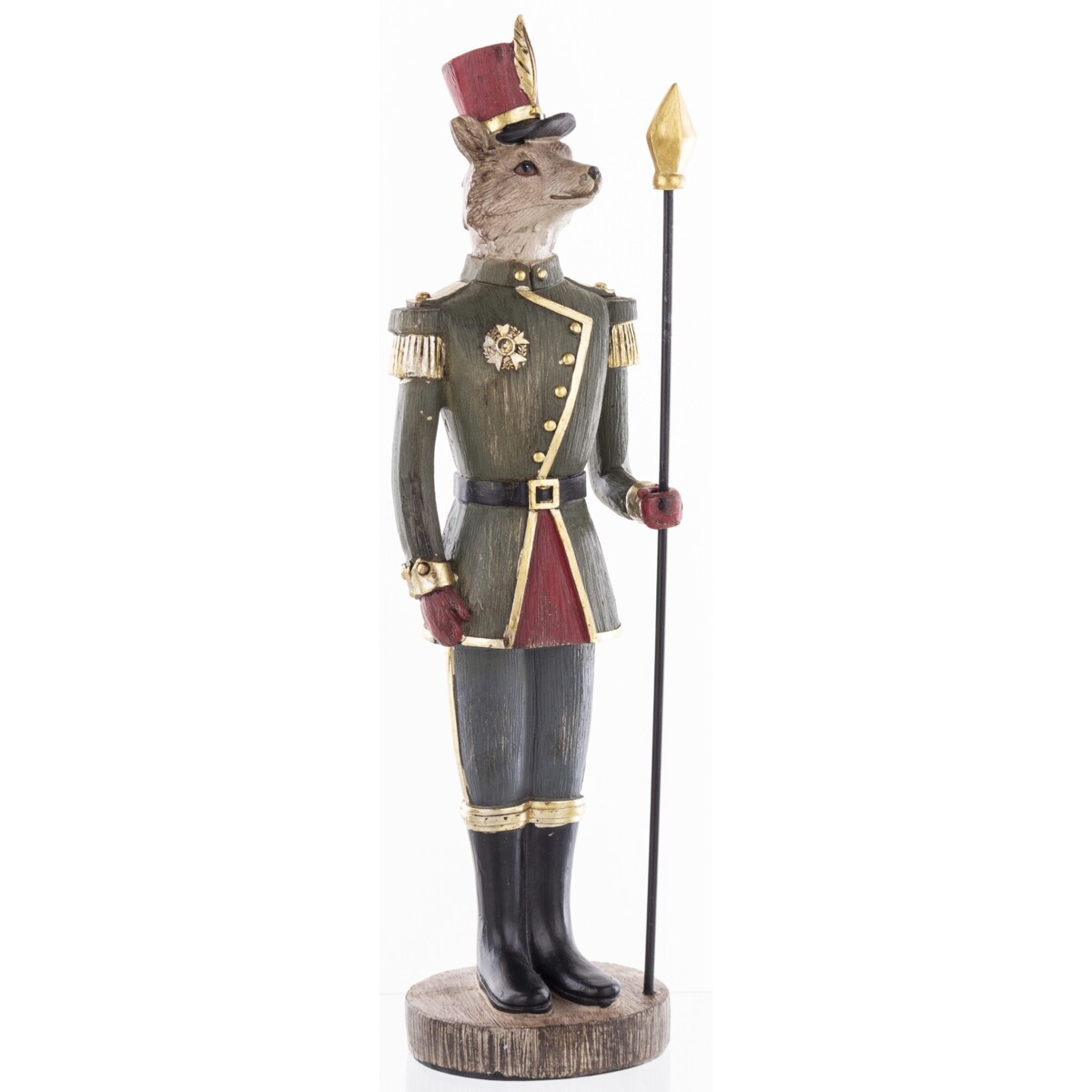 Figurka Lis w mundurze 35x9 cm