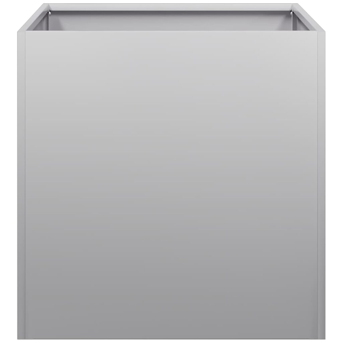 vidaXL Doniczka 40x40x40 cm Stal ocynkowana