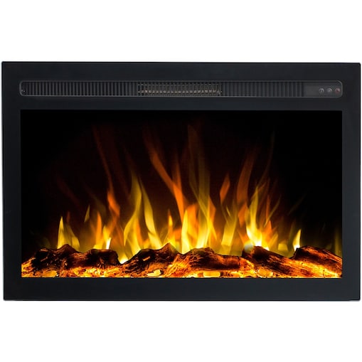 Wkład elektryczny Emotion Flame Infinity - do zabudowy - 76x14x50 cm - kominek LED 750/1500 W