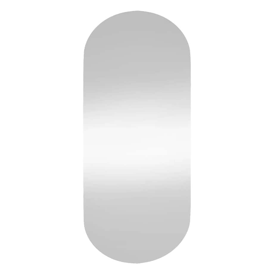 vidaXL Lustro ścienne, 45x100 cm, szklane, owalne