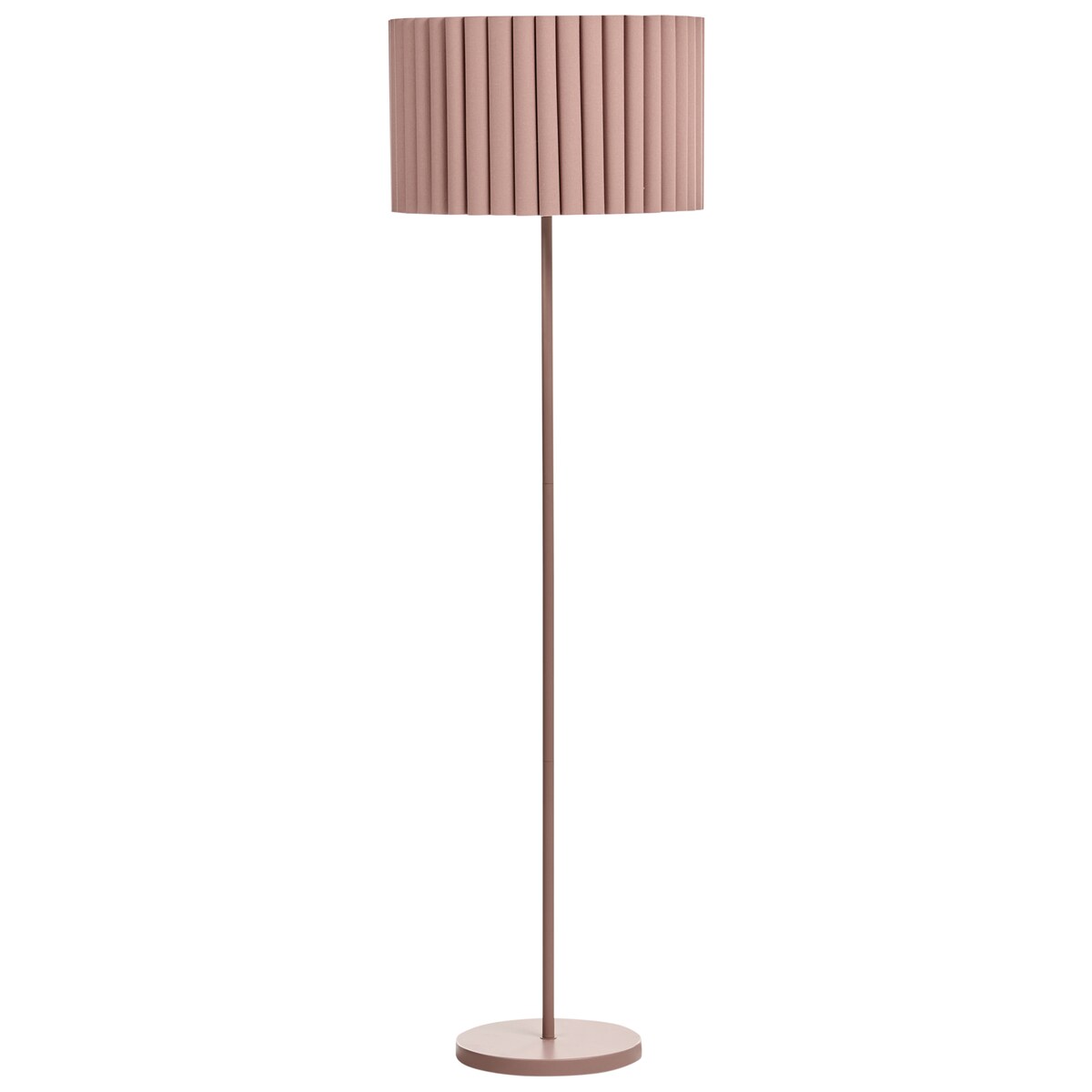 Lampa podłogowa LOURENS Metal Jasnobrązowy