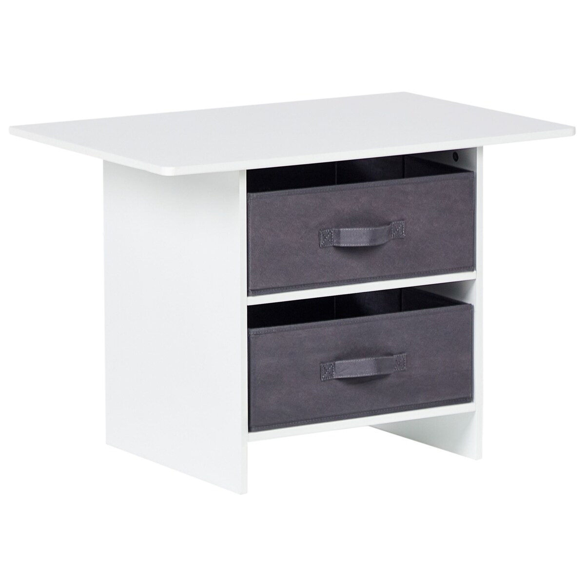 Zestaw dla dzieci stół i 2 krzesła biały YALGOO