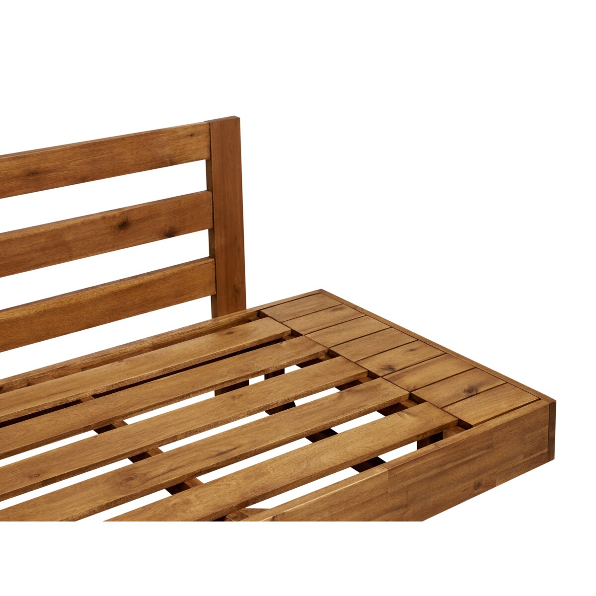 Sofa dwuosobowa MARETTIMO Certyfikowane drewno akacjowe Jasne drewno