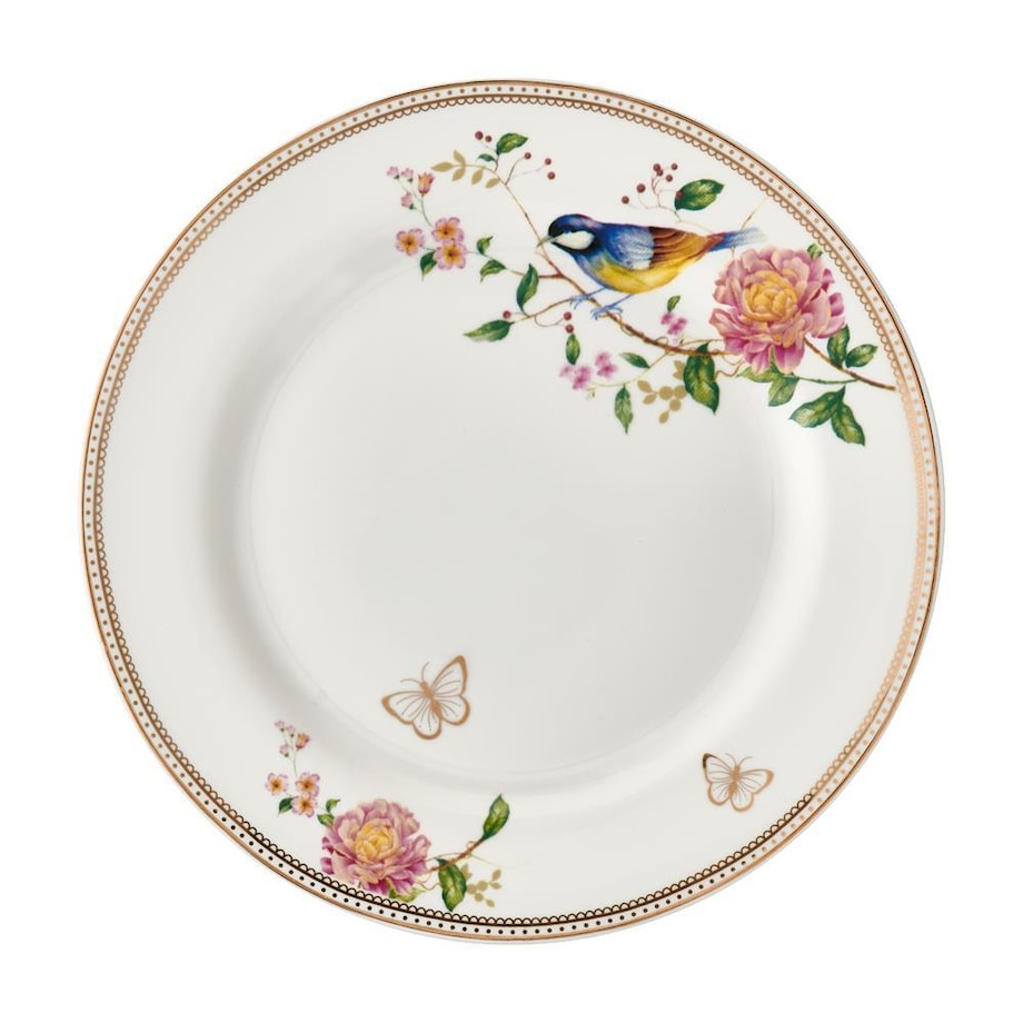 VILLA ITALIA Serwis do herbaty na 6 osób porcelanowy Zestaw prezentowy BEL FIORE