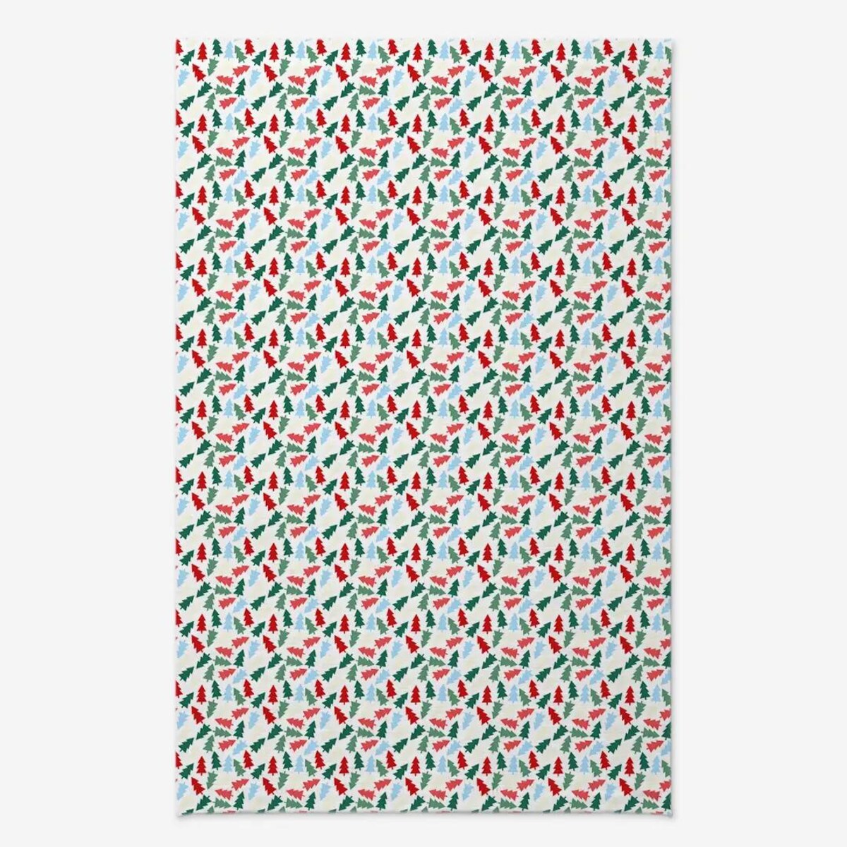 Obrus świąteczny - Kolorowe choinki - 140x220