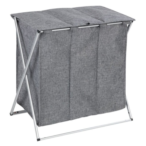 Kosz na pranie TRIO TOP, 3 komory, WENKO