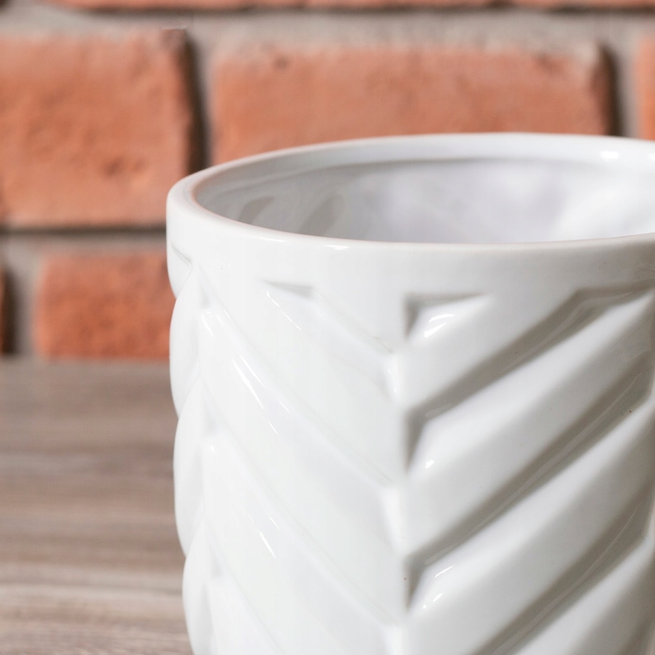 DONICA IVAR ceramiczna biała śr. 14cm