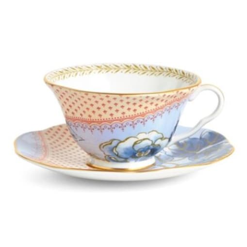 Filiżanka do herbaty ze spodkiem Blue Butterfly Bloom Wedgwood