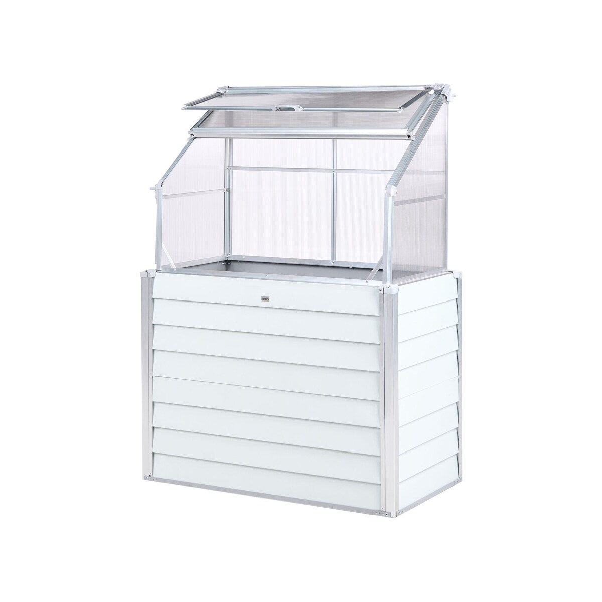 Szklarnia balkonowa NOVOLI Złamana biel 62 cm