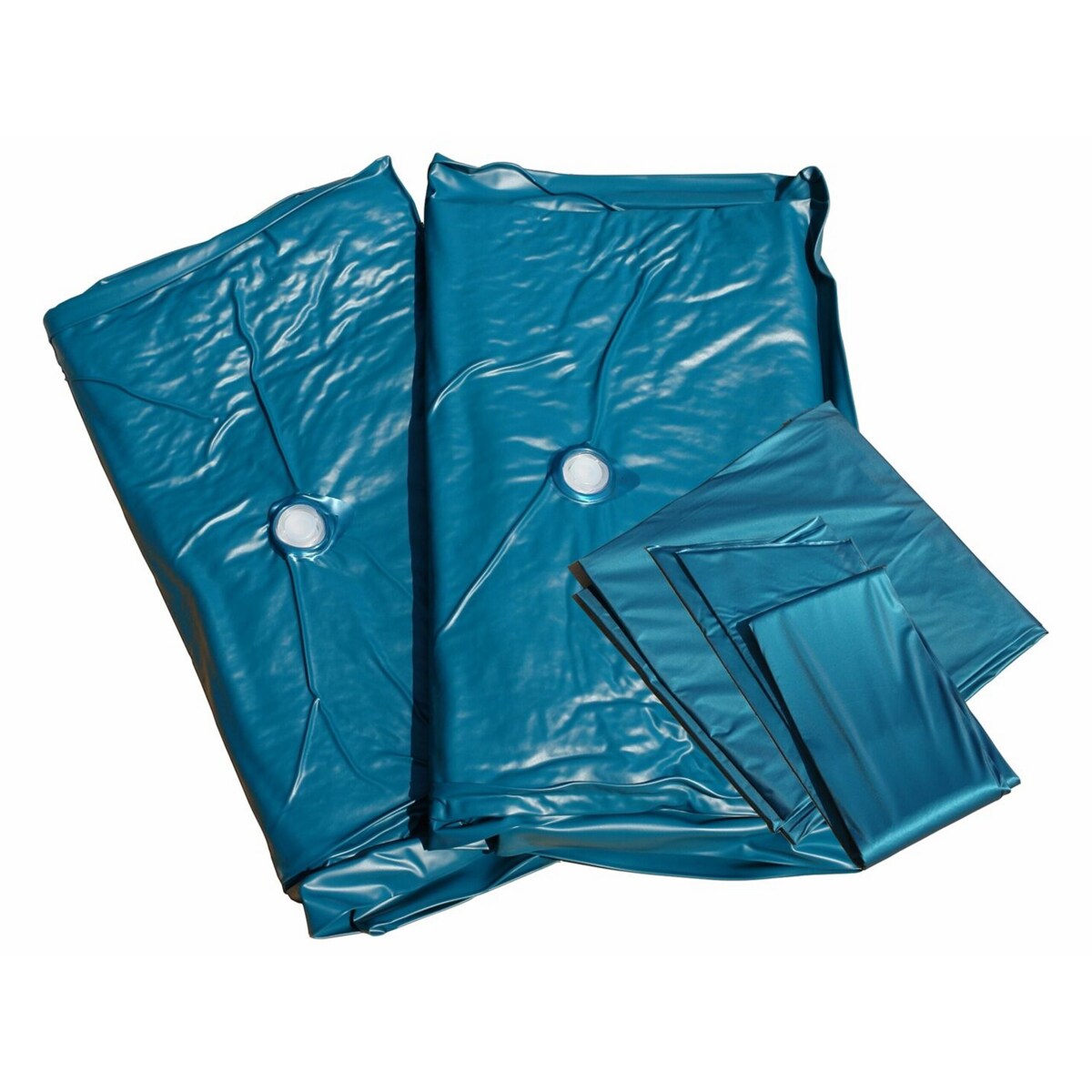 Łóżko wodne welurowe 180 x 200 cm zielone AVALLON