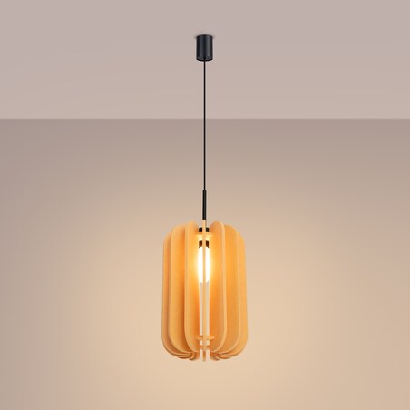 Lampa wisząca MULA 27 żółta