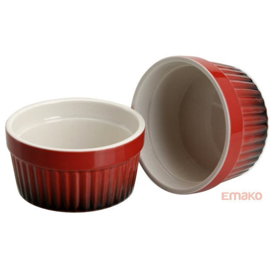 Kolorowe ceramiczne miseczki, kokilki wielofunkcyjne 185 ml - 2 sztuki