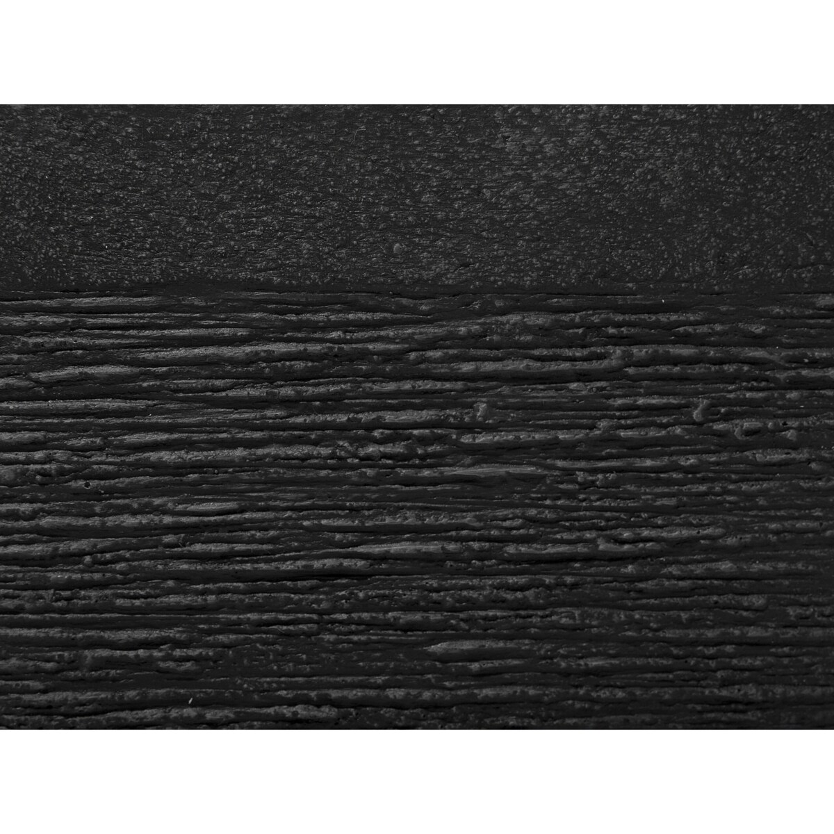 Doniczka kwadratowa 40 x 40 x 38 cm czarna PAROS