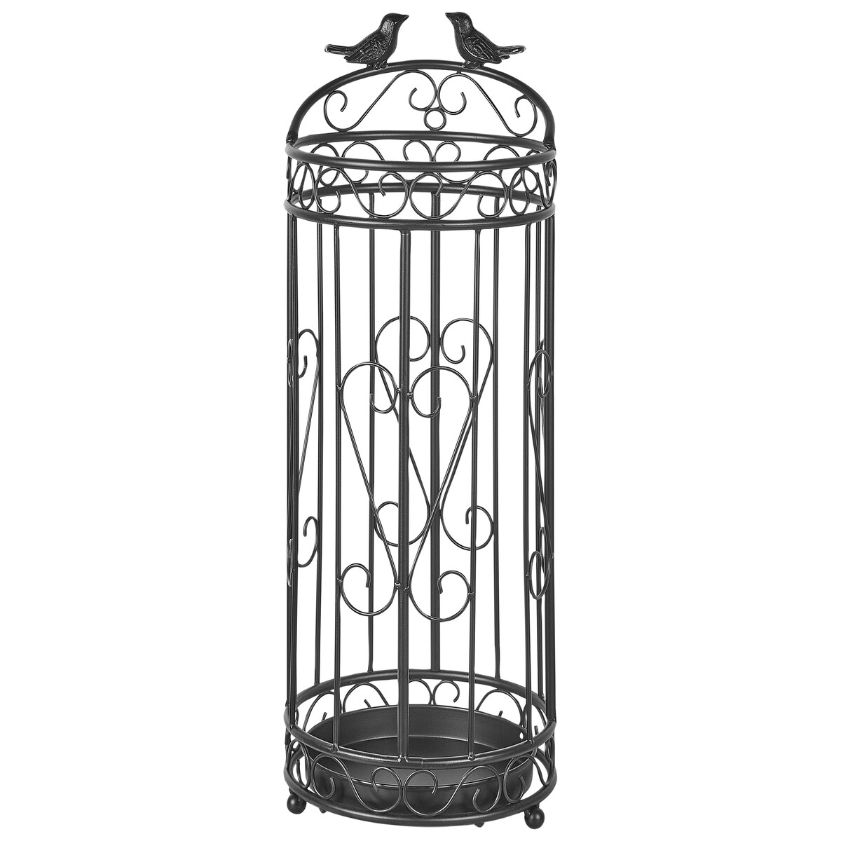 Stojak na parasole AMBOISE Metal Czarny