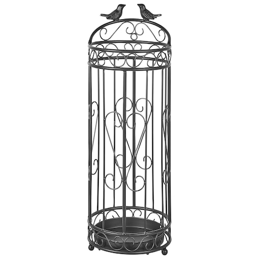 Stojak na parasole AMBOISE Metal Czarny