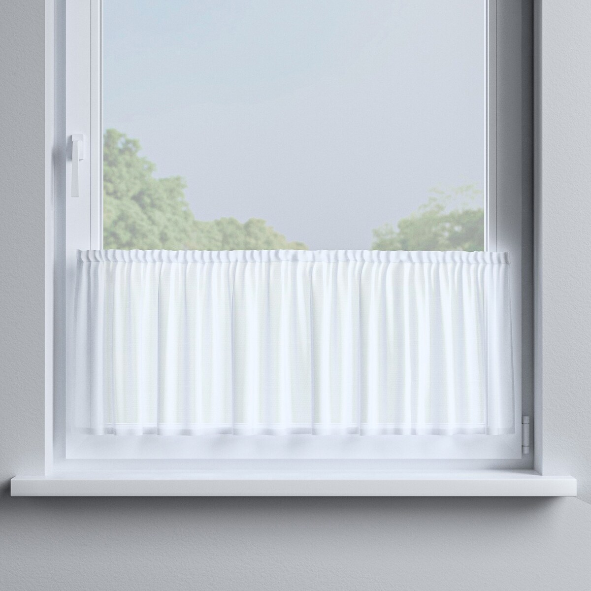 Zazdrostka prosta na metry 130x0 biały