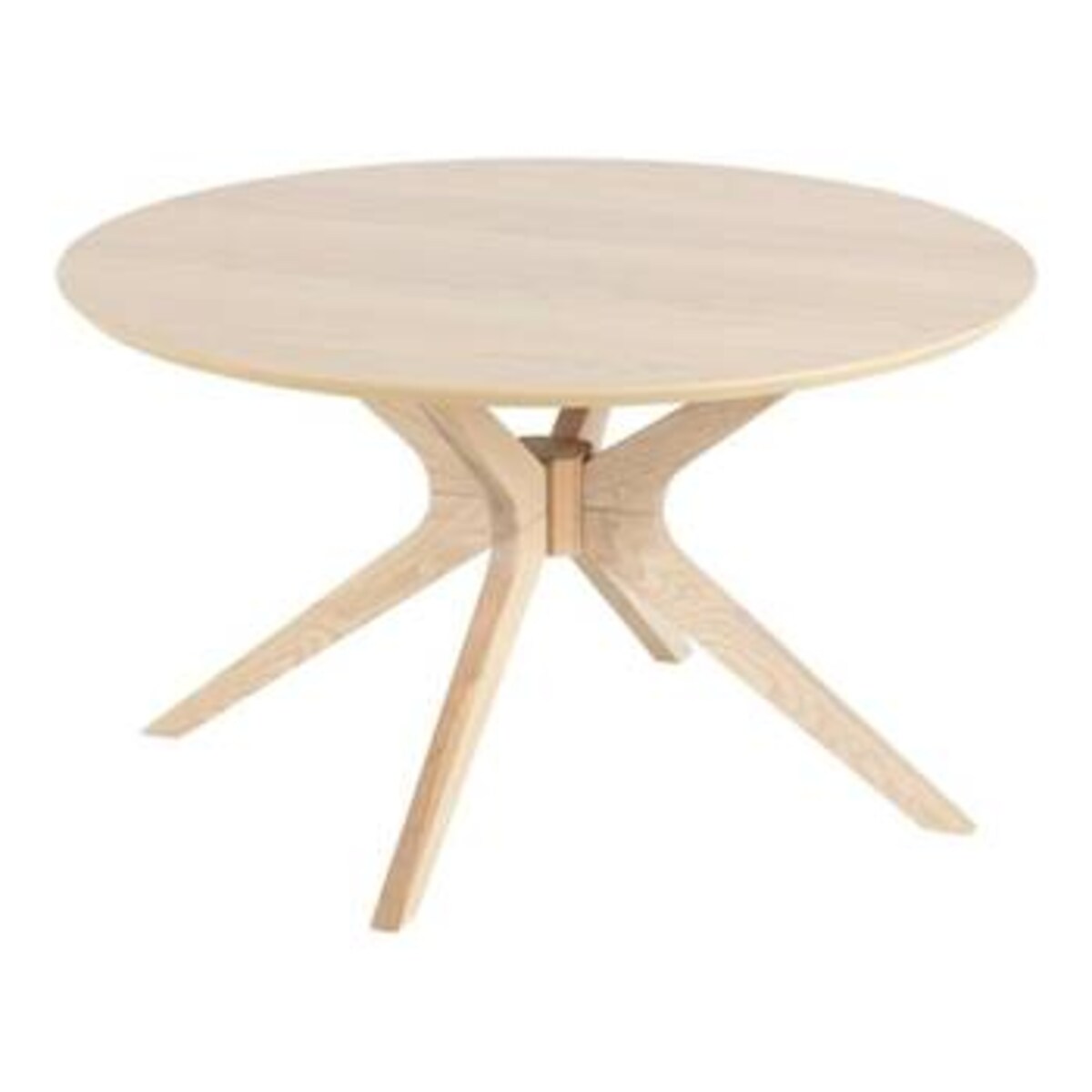 Stolik kawowy Duncan naturalny bielony