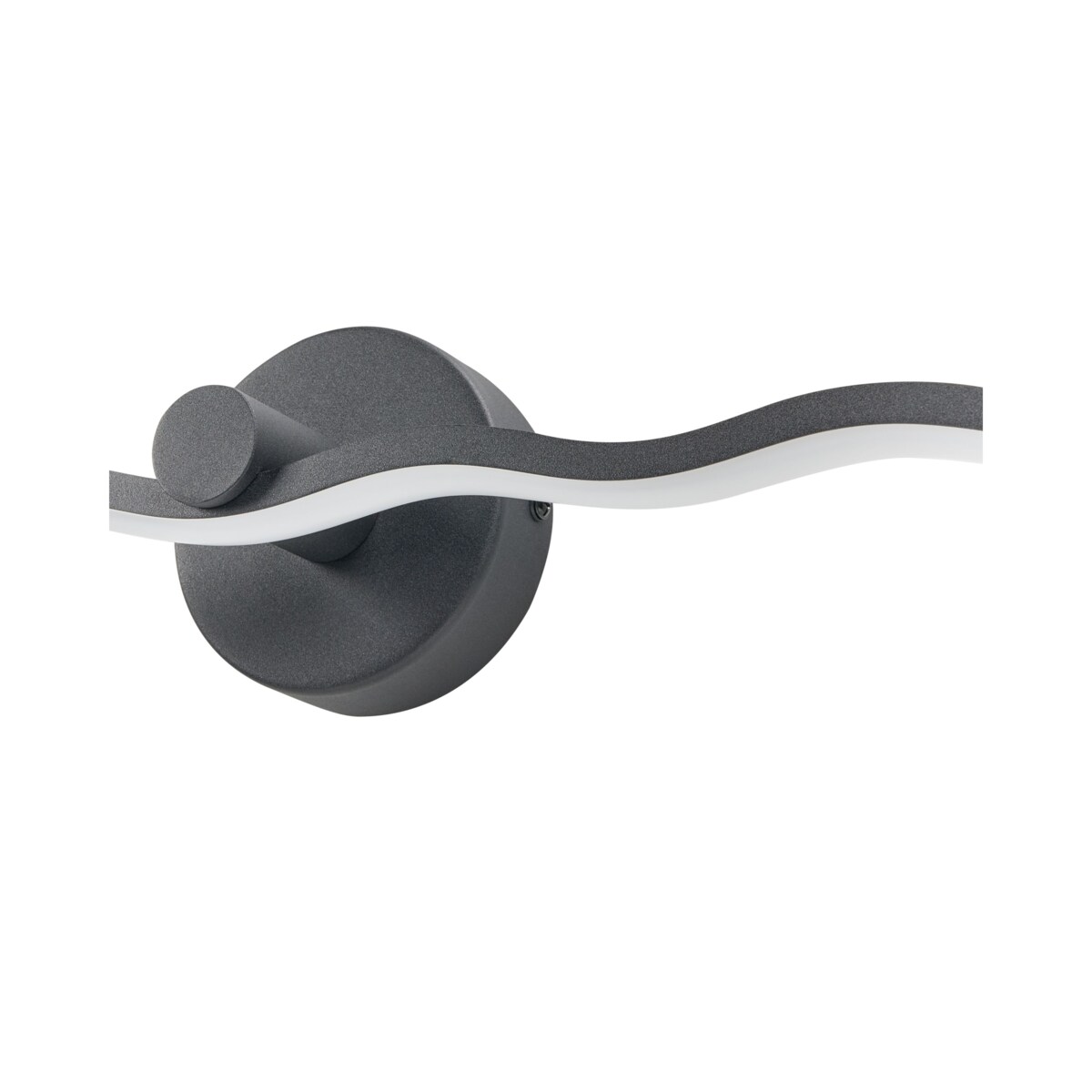 Kinkiet LED obrazowy/łazienkowy AILETTE Metal Czarny