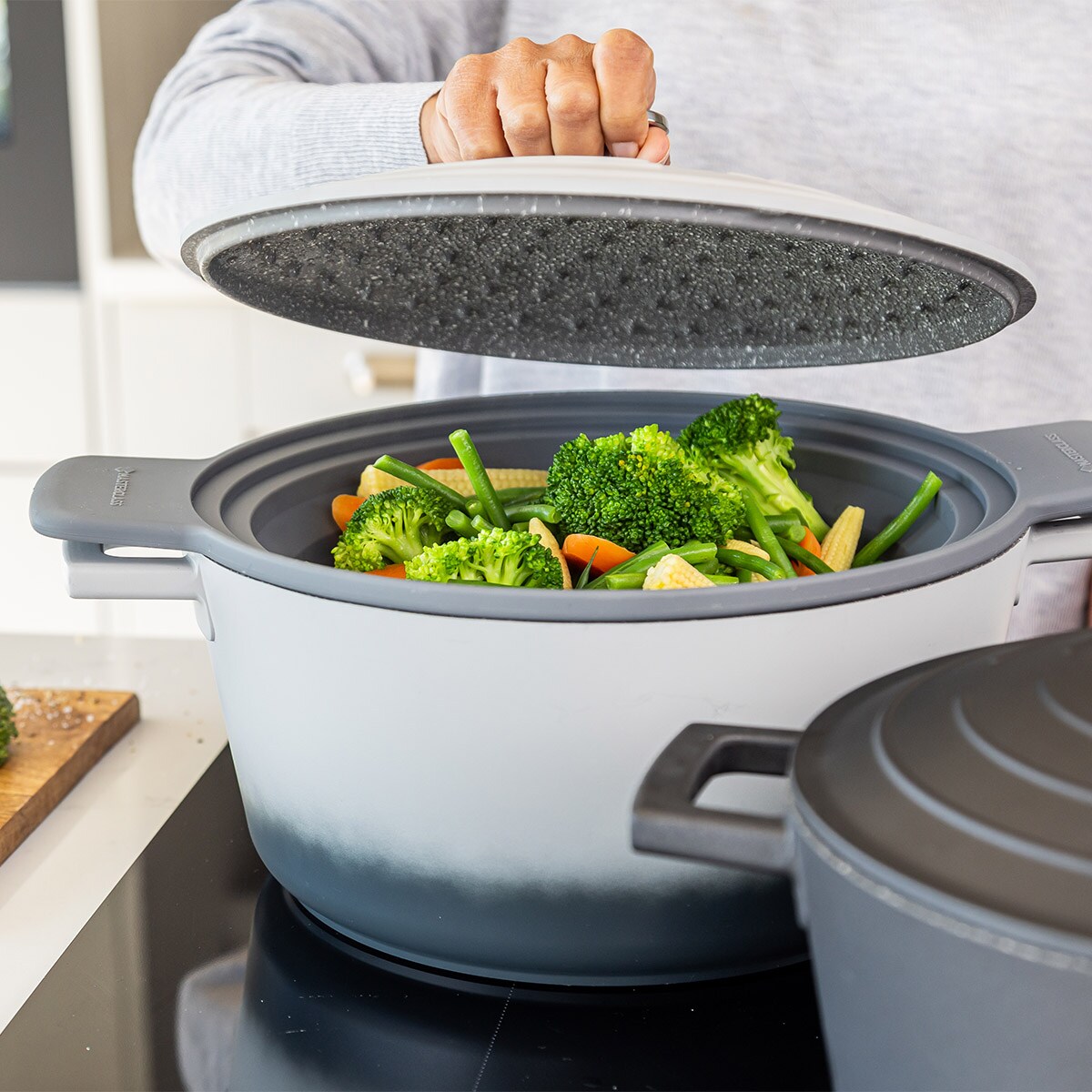 Durszlak silikonowy, składany / MasterClass